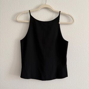 Emporio Armani Black High-Neck Camisole